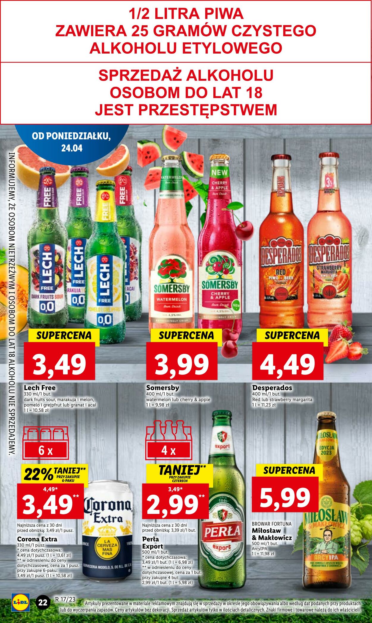 Gazetka Lidl 24.04.2023 - 26.04.2023