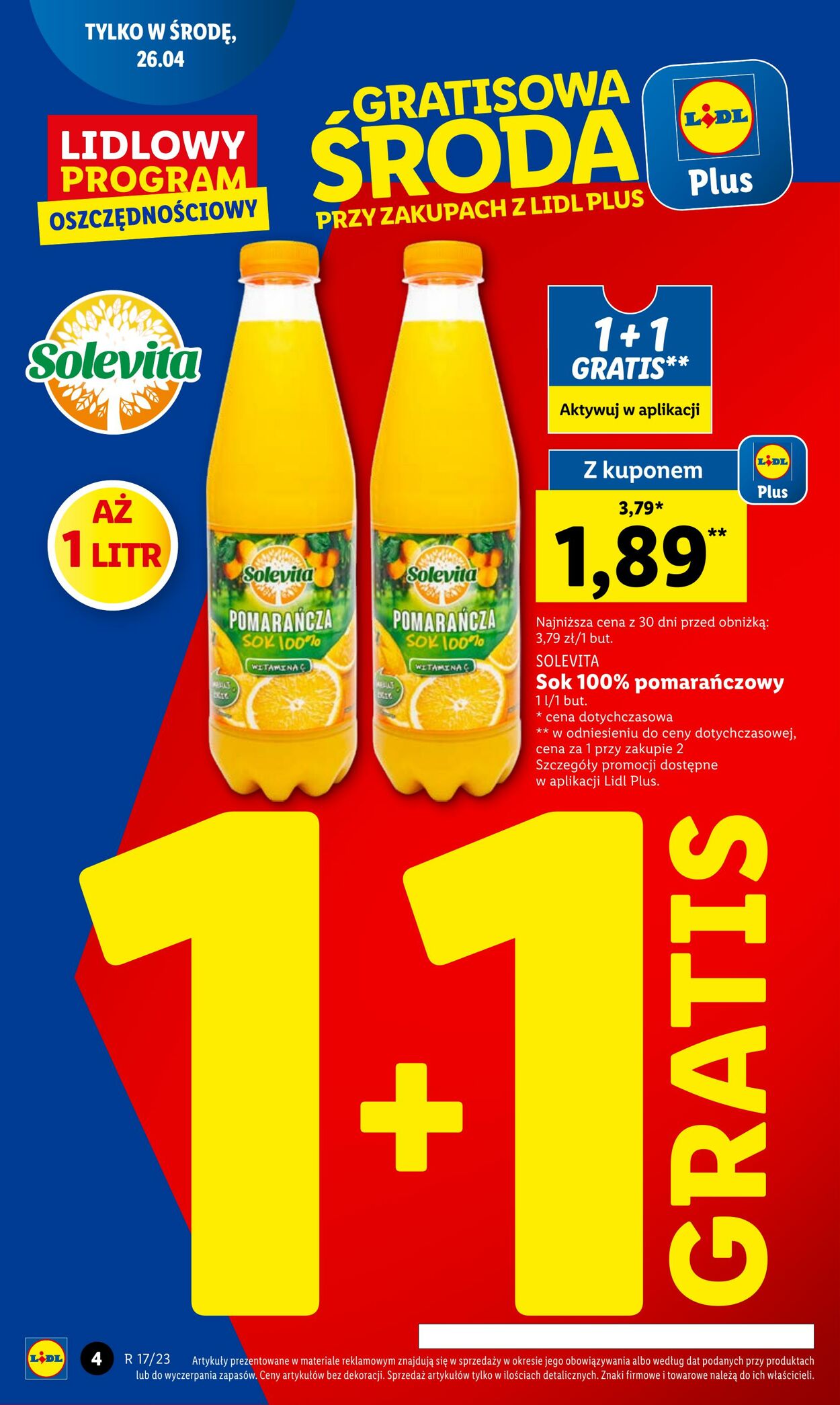 Gazetka Lidl 24.04.2023 - 26.04.2023