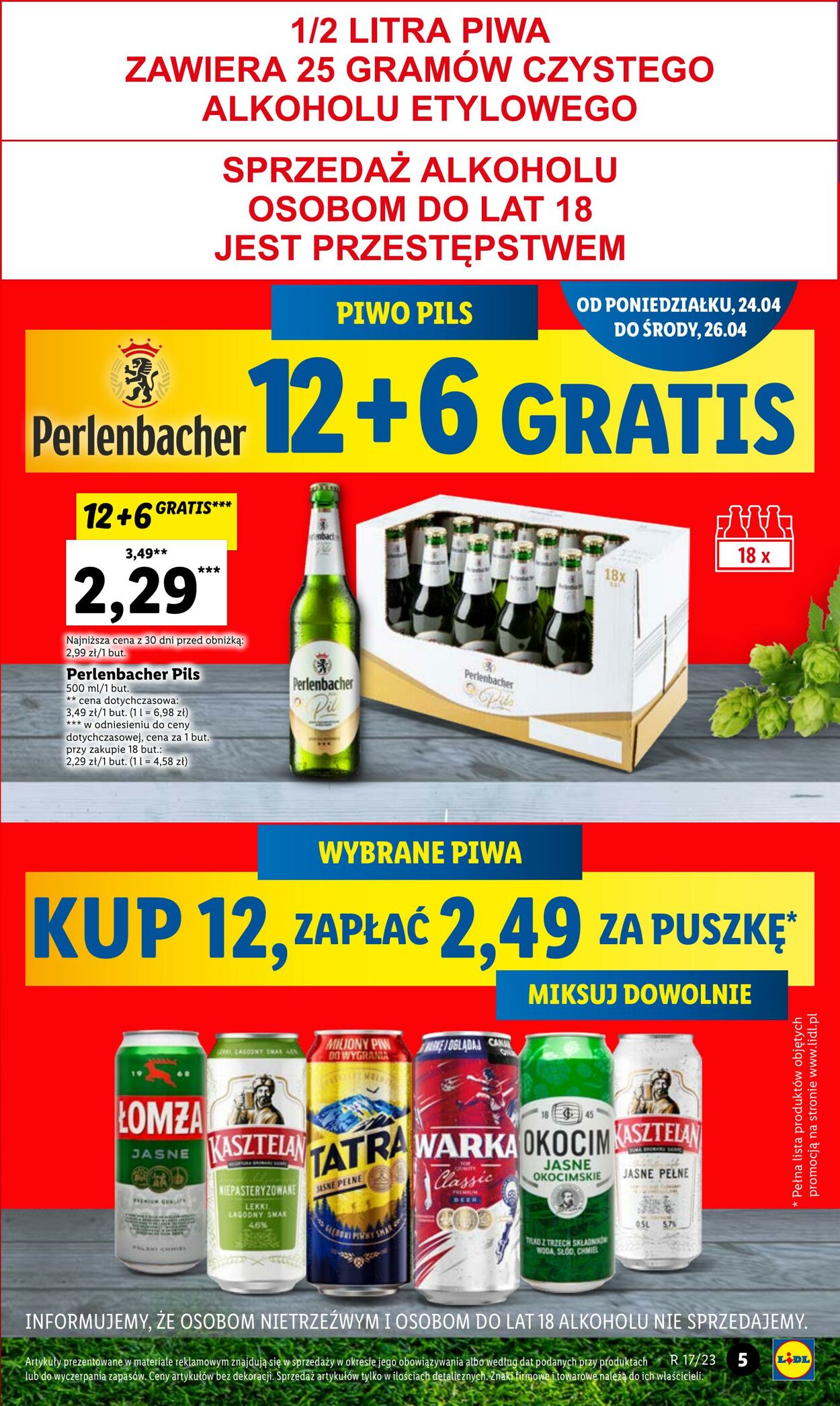 Gazetka Lidl 24.04.2023 - 26.04.2023