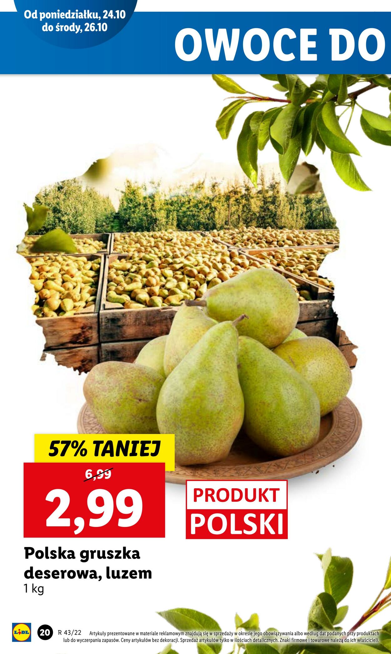 Gazetka Lidl 24.10.2022 - 26.10.2022