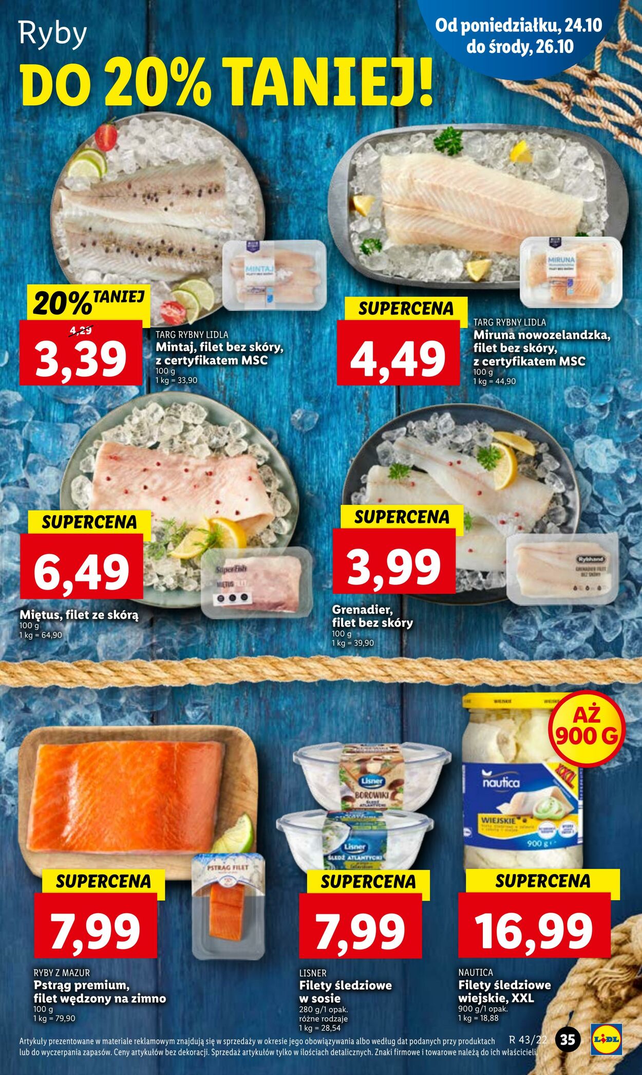 Gazetka Lidl 24.10.2022 - 26.10.2022