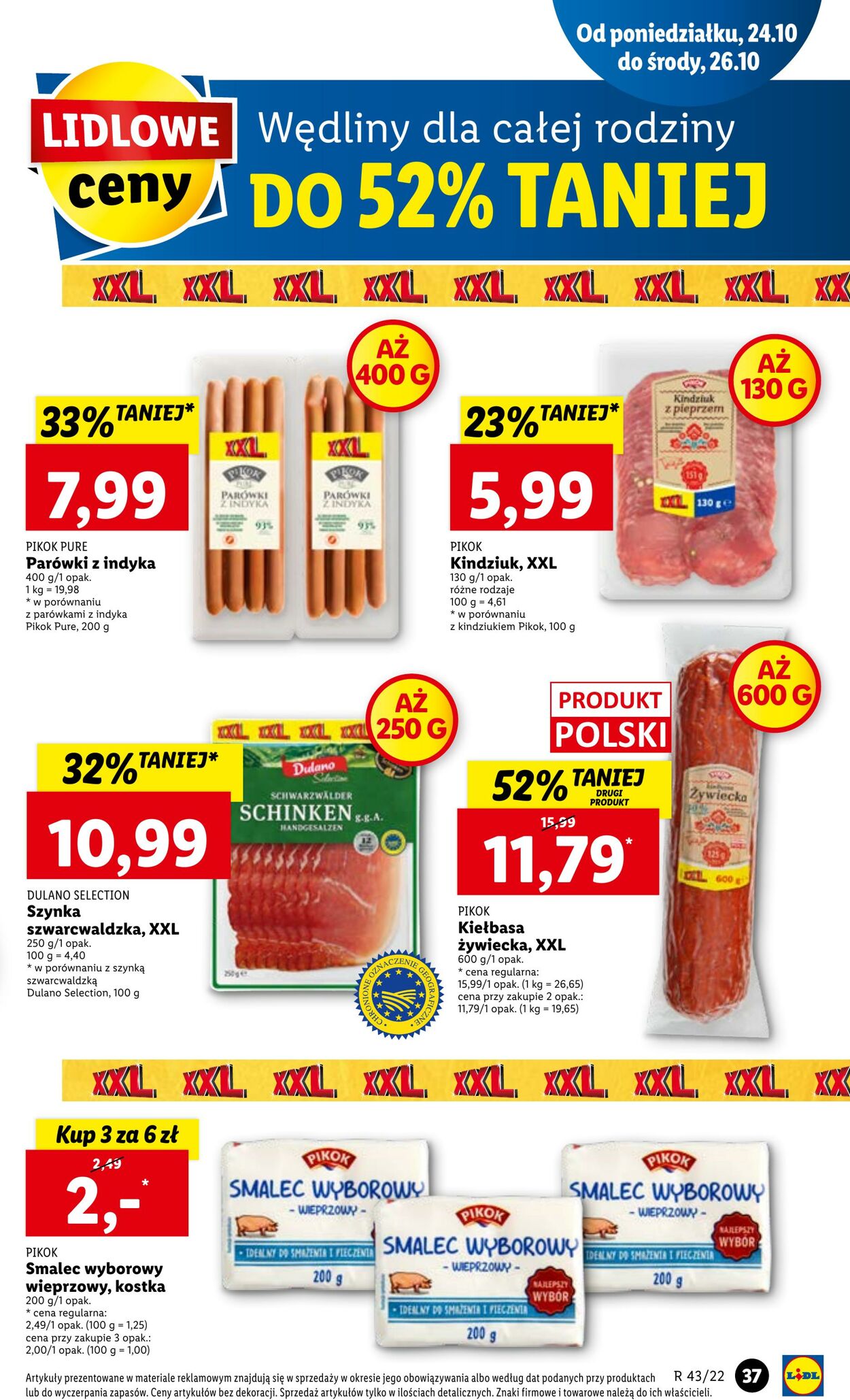 Gazetka Lidl 24.10.2022 - 26.10.2022