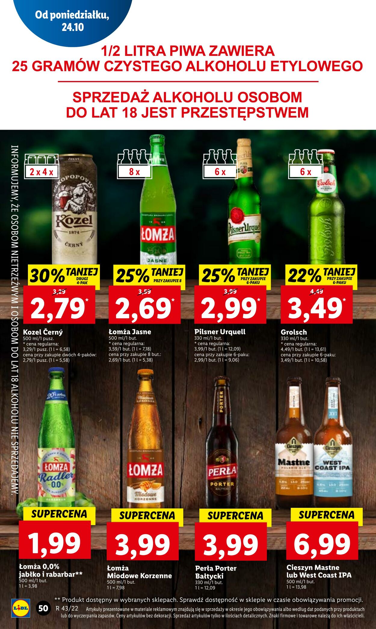 Gazetka Lidl 24.10.2022 - 26.10.2022