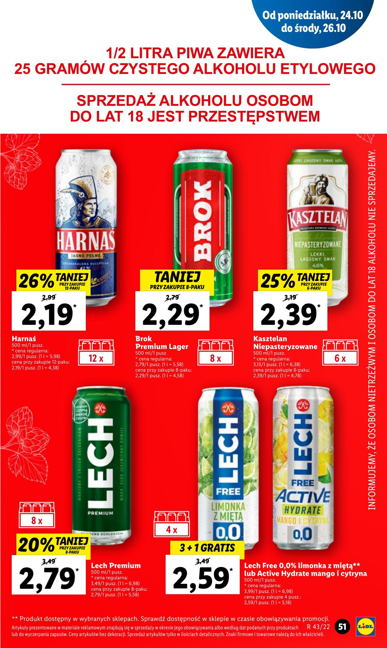 Gazetka Lidl 24.10.2022 - 26.10.2022