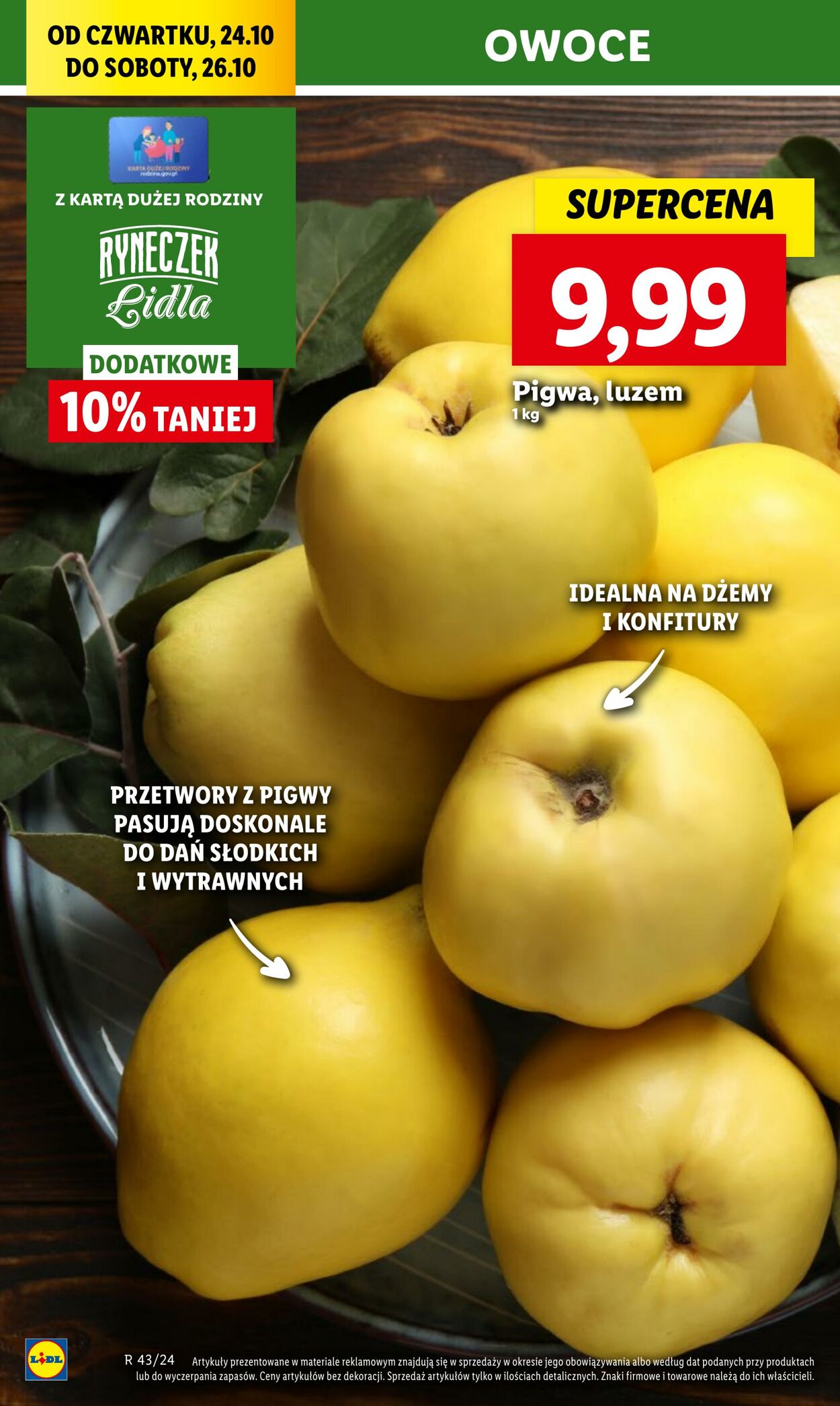 Gazetka Lidl 24.10.2024 - 26.10.2024