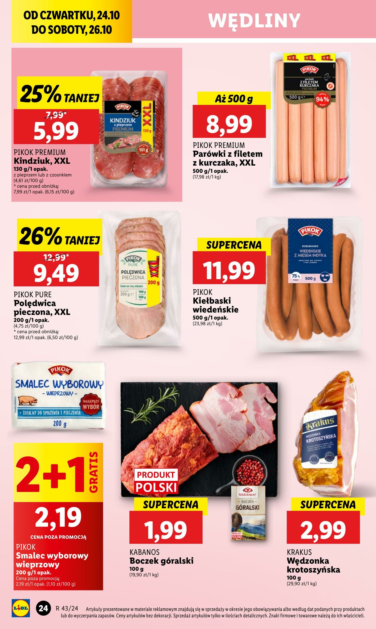 Gazetka Lidl 24.10.2024 - 26.10.2024