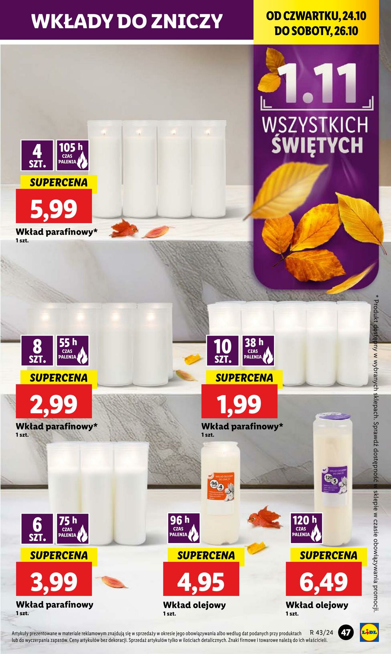 Gazetka Lidl 24.10.2024 - 26.10.2024