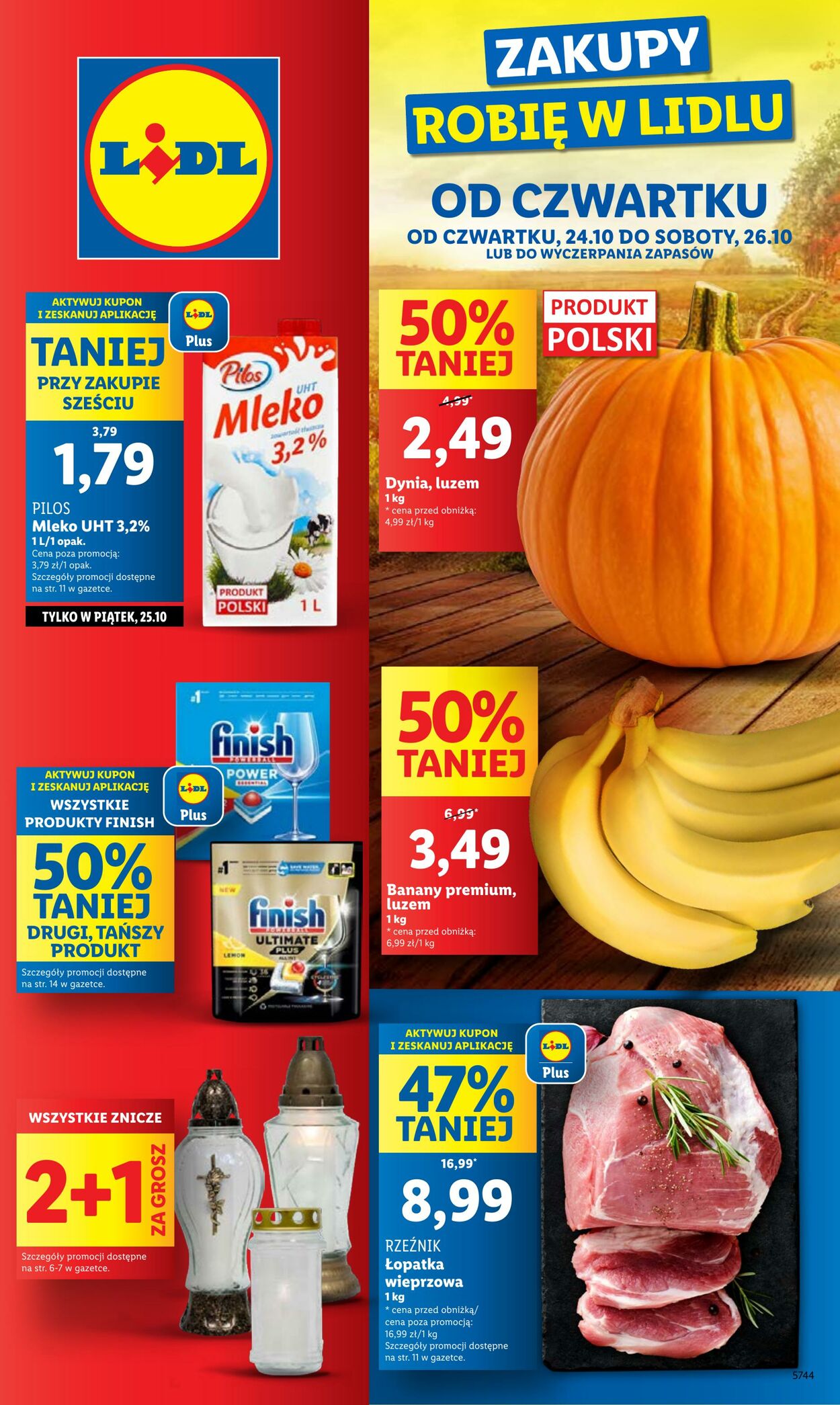 Gazetka Lidl - OFERTA WAŻNA OD 24.10 DO 26.10 24 paź, 2024 - 26 paź, 2024