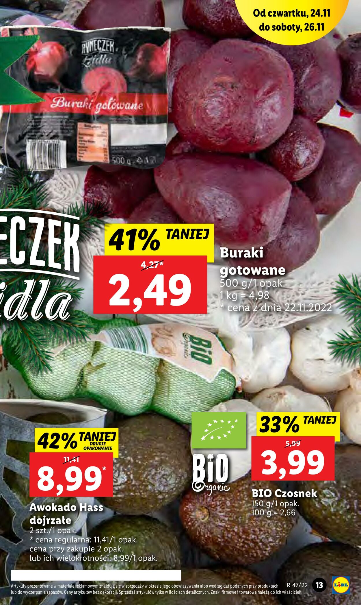 Gazetka Lidl 24.11.2022 - 26.11.2022