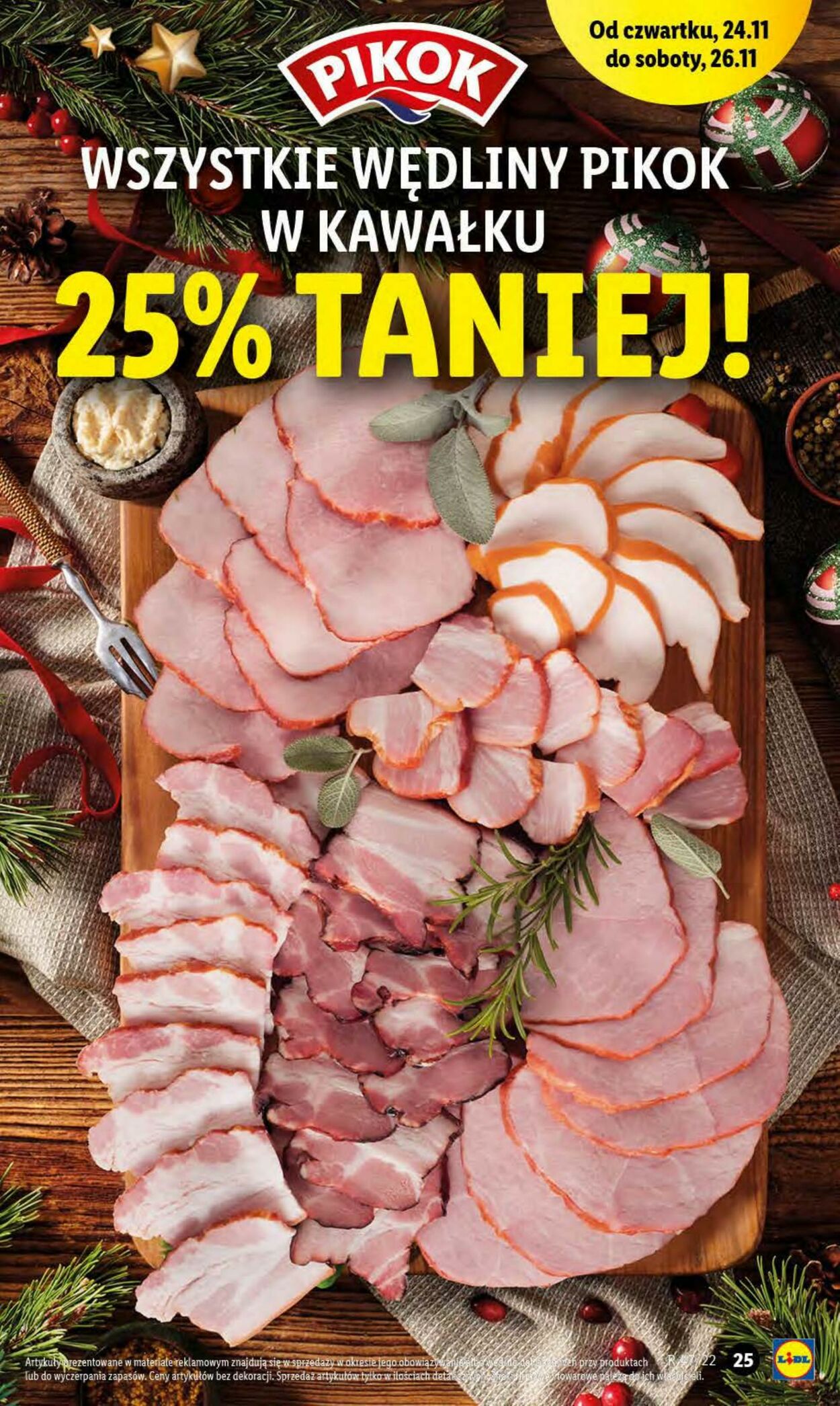 Gazetka Lidl 24.11.2022 - 26.11.2022