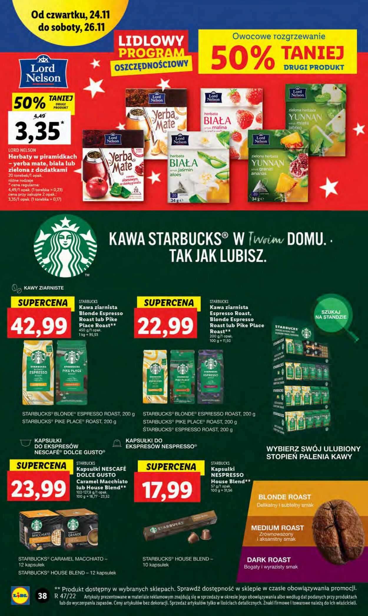 Gazetka Lidl 24.11.2022 - 26.11.2022