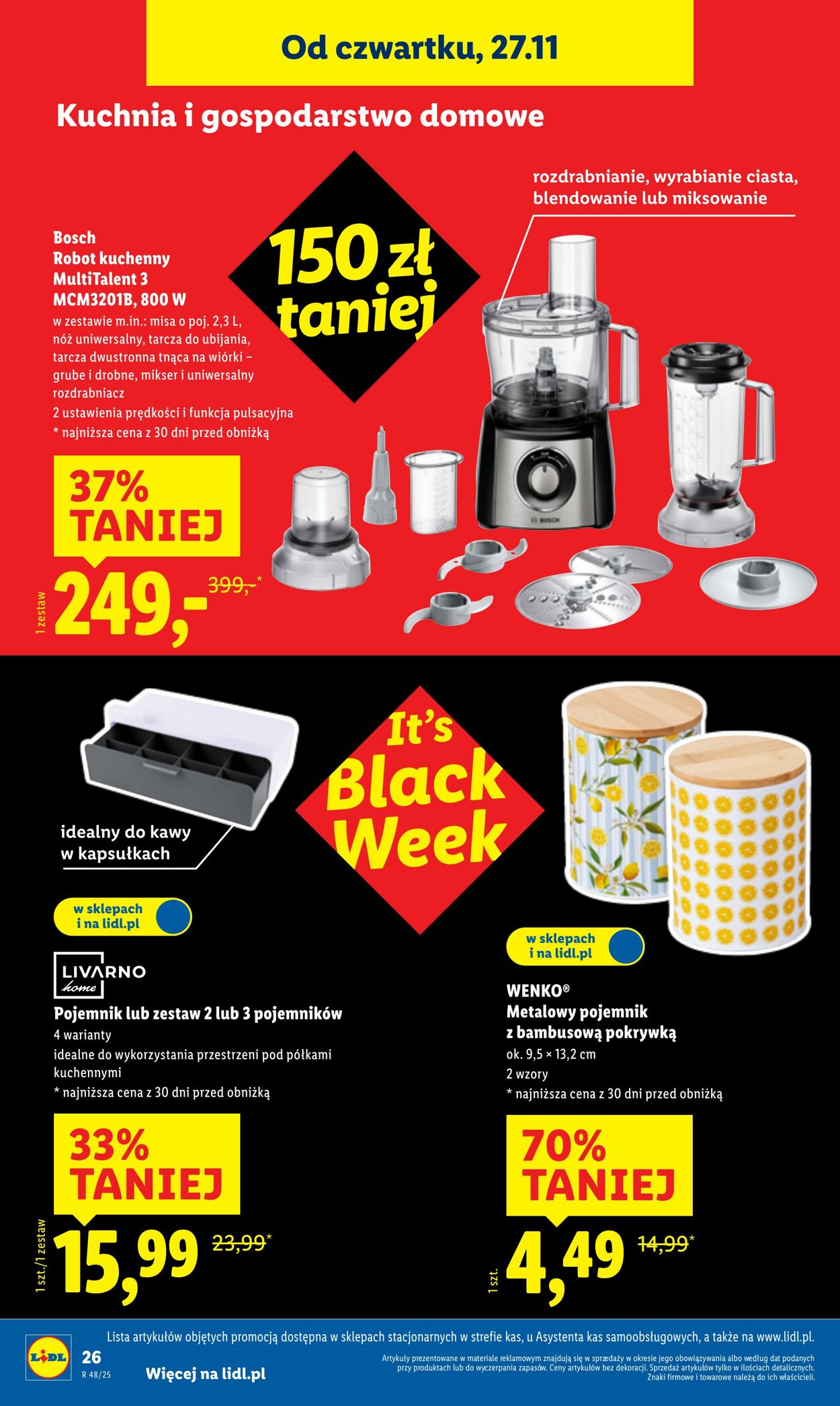 Gazetka Lidl 24.11.2025 - 29.11.2025