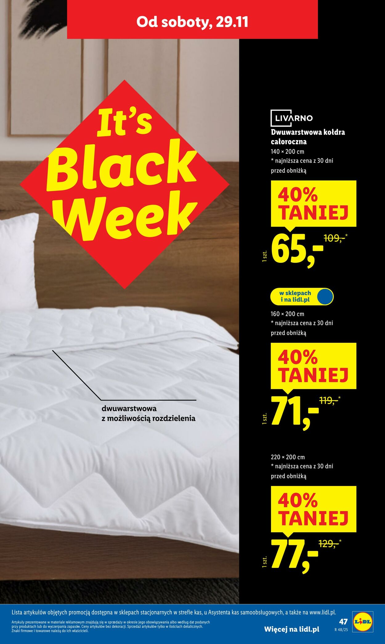 Gazetka Lidl 24.11.2025 - 29.11.2025