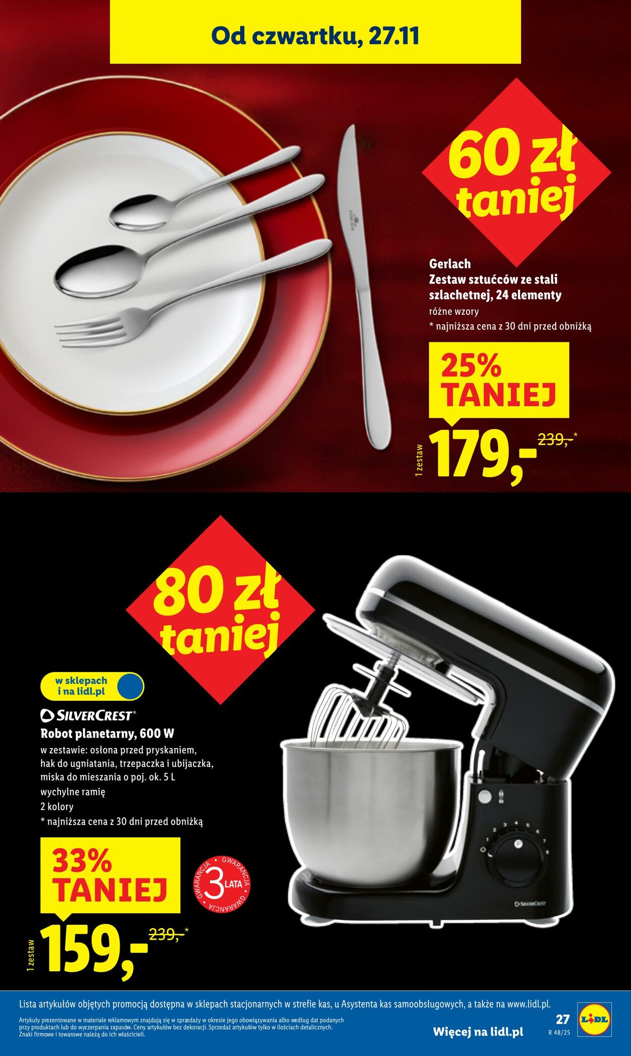 Gazetka Lidl 24.11.2025 - 29.11.2025