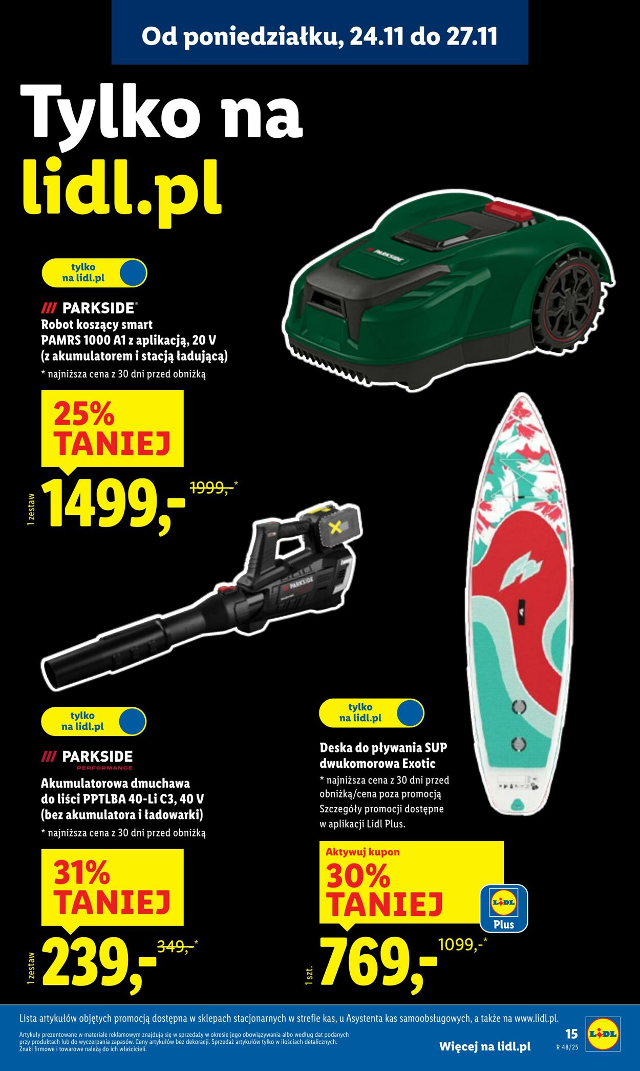 Gazetka Lidl 24.11.2025 - 29.11.2025