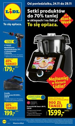 Gazetka Lidl 24.11.2025 - 29.11.2025