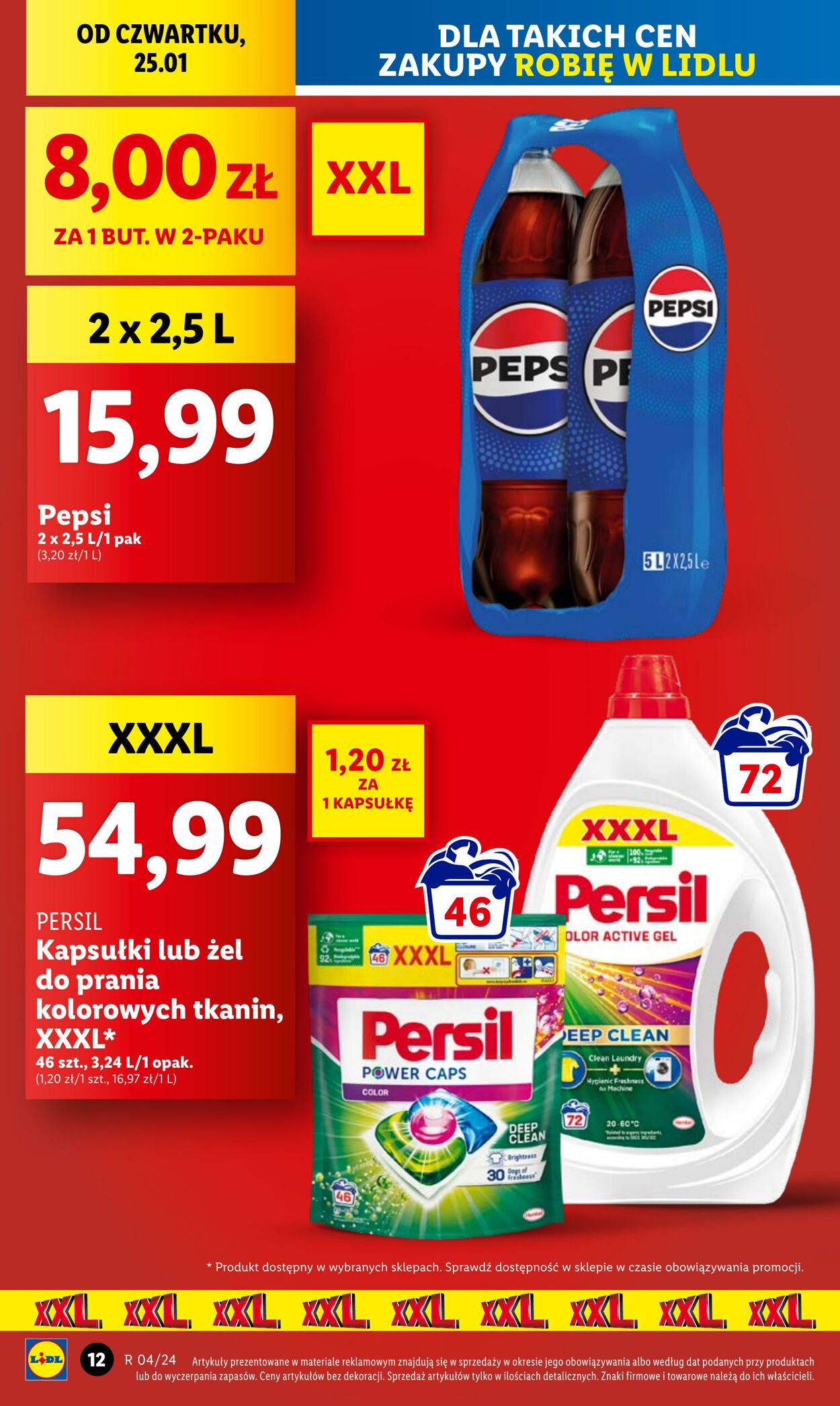 Gazetka Lidl 25.01.2024 - 28.01.2024