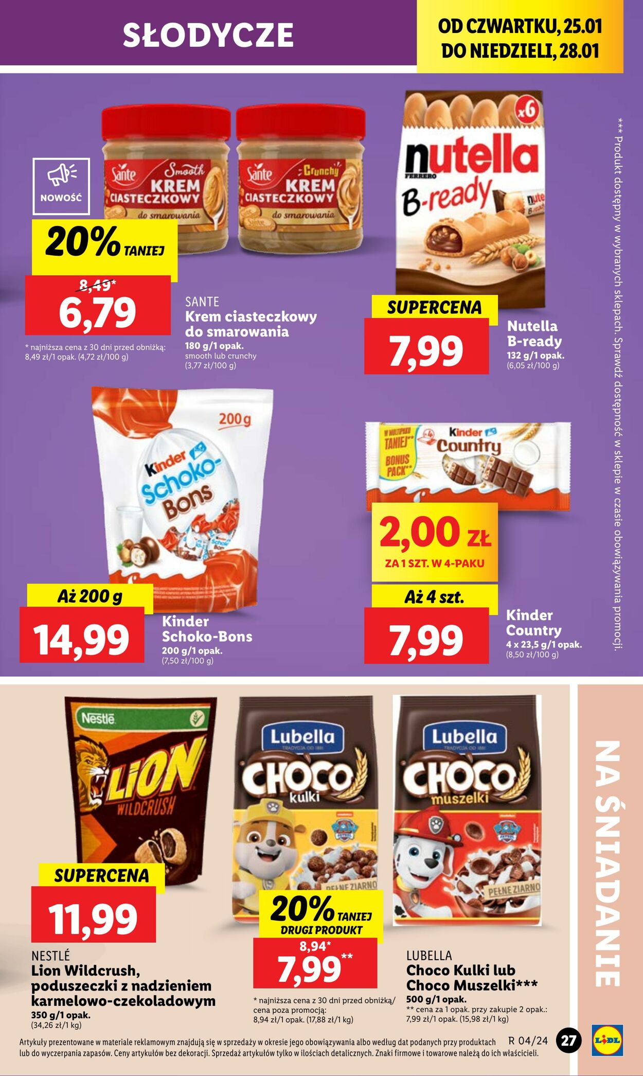 Gazetka Lidl 25.01.2024 - 28.01.2024