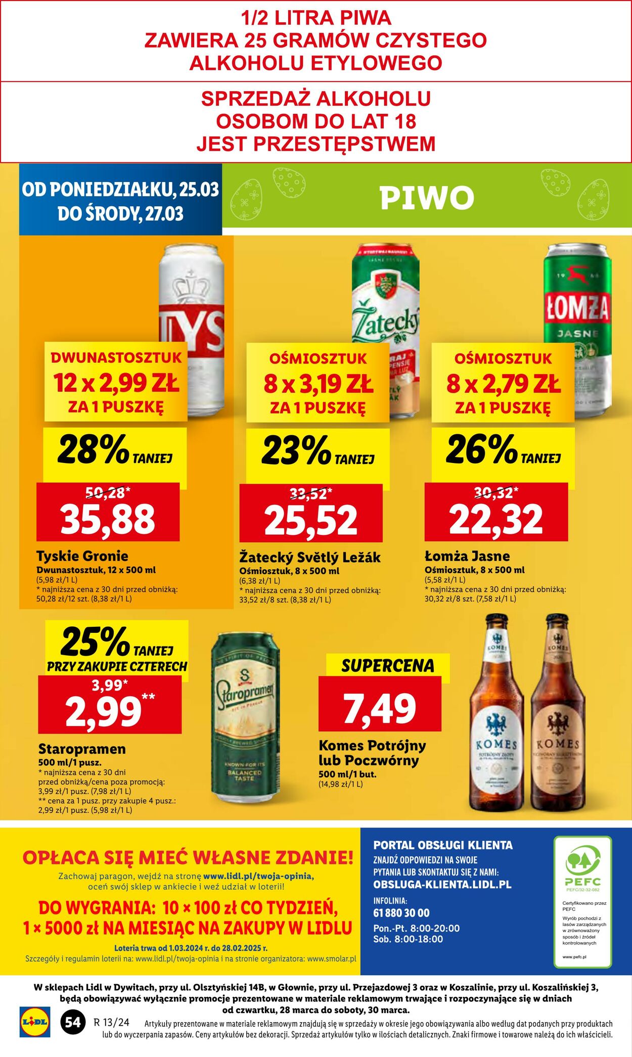 Gazetka Lidl 25.03.2024 - 27.03.2024