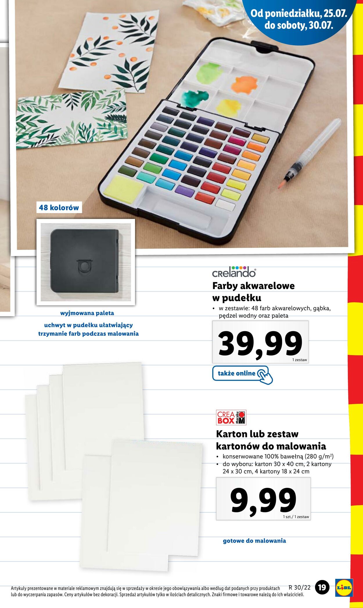 Gazetka Lidl 25.07.2022 - 30.07.2022