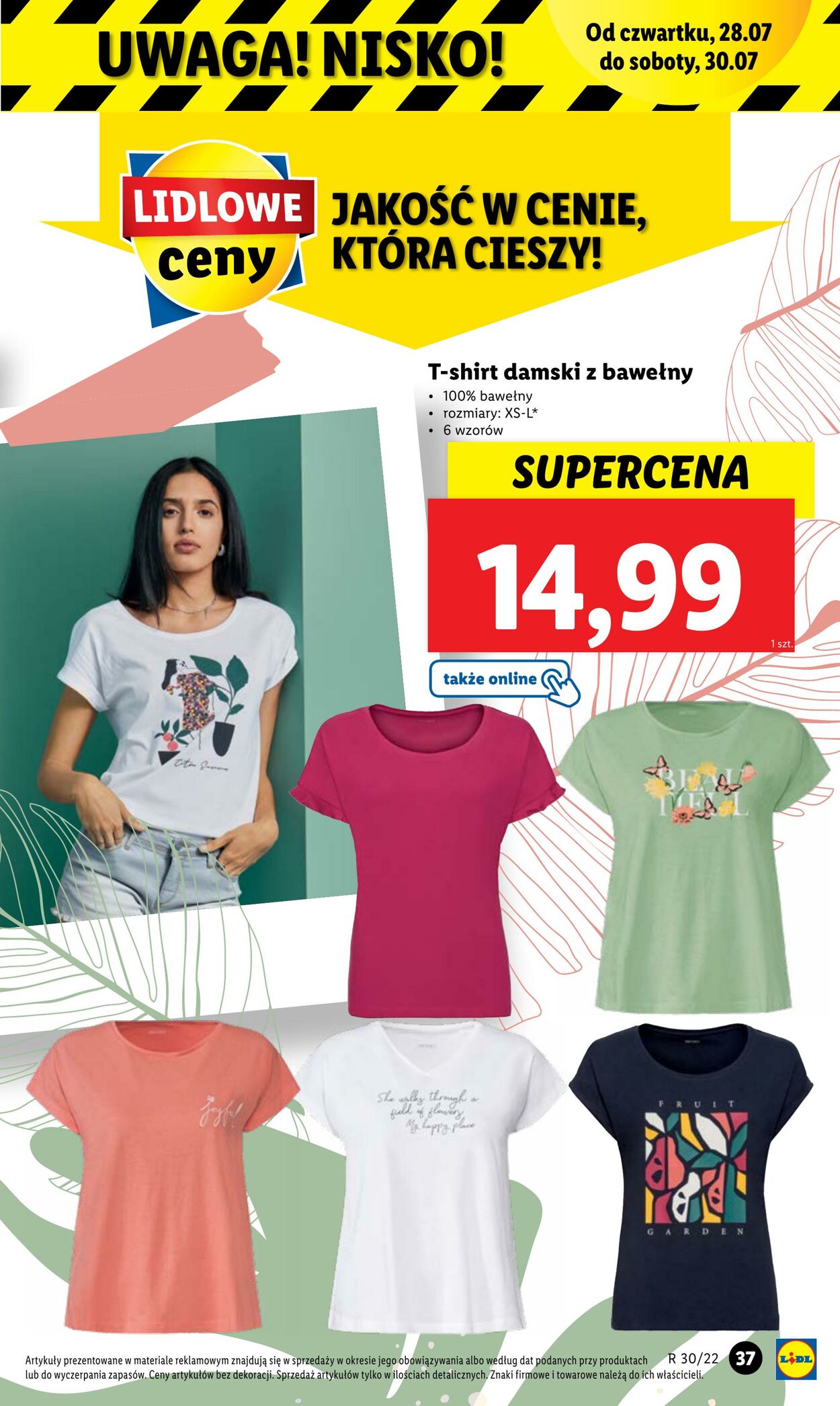 Gazetka Lidl 25.07.2022 - 30.07.2022