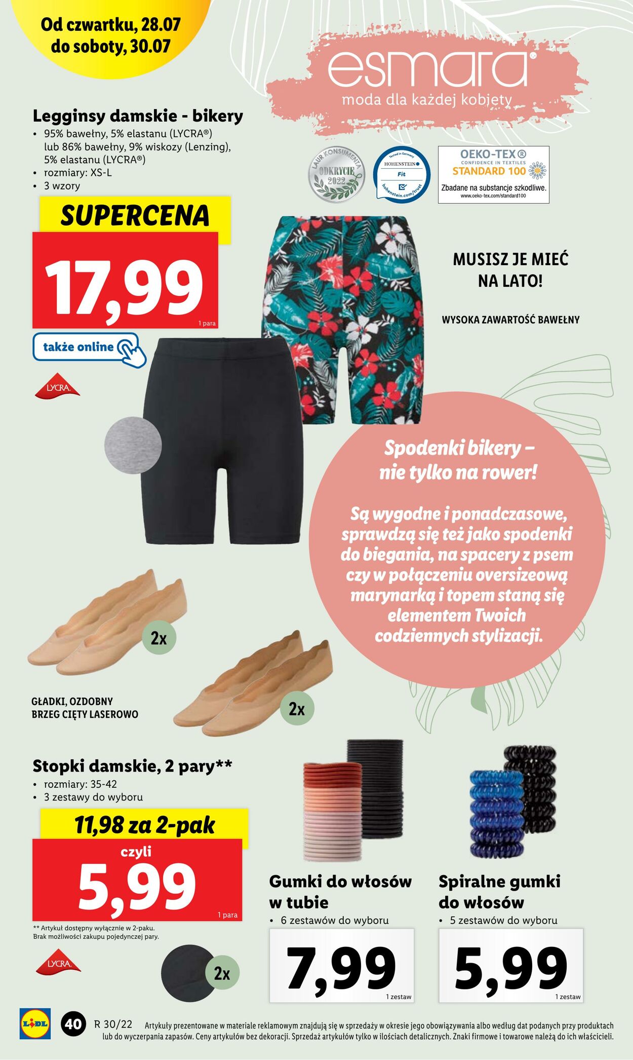 Gazetka Lidl 25.07.2022 - 30.07.2022