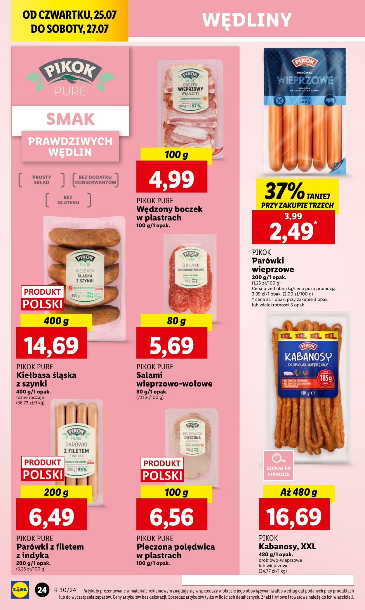 Gazetka Lidl 25.07.2024 - 27.07.2024