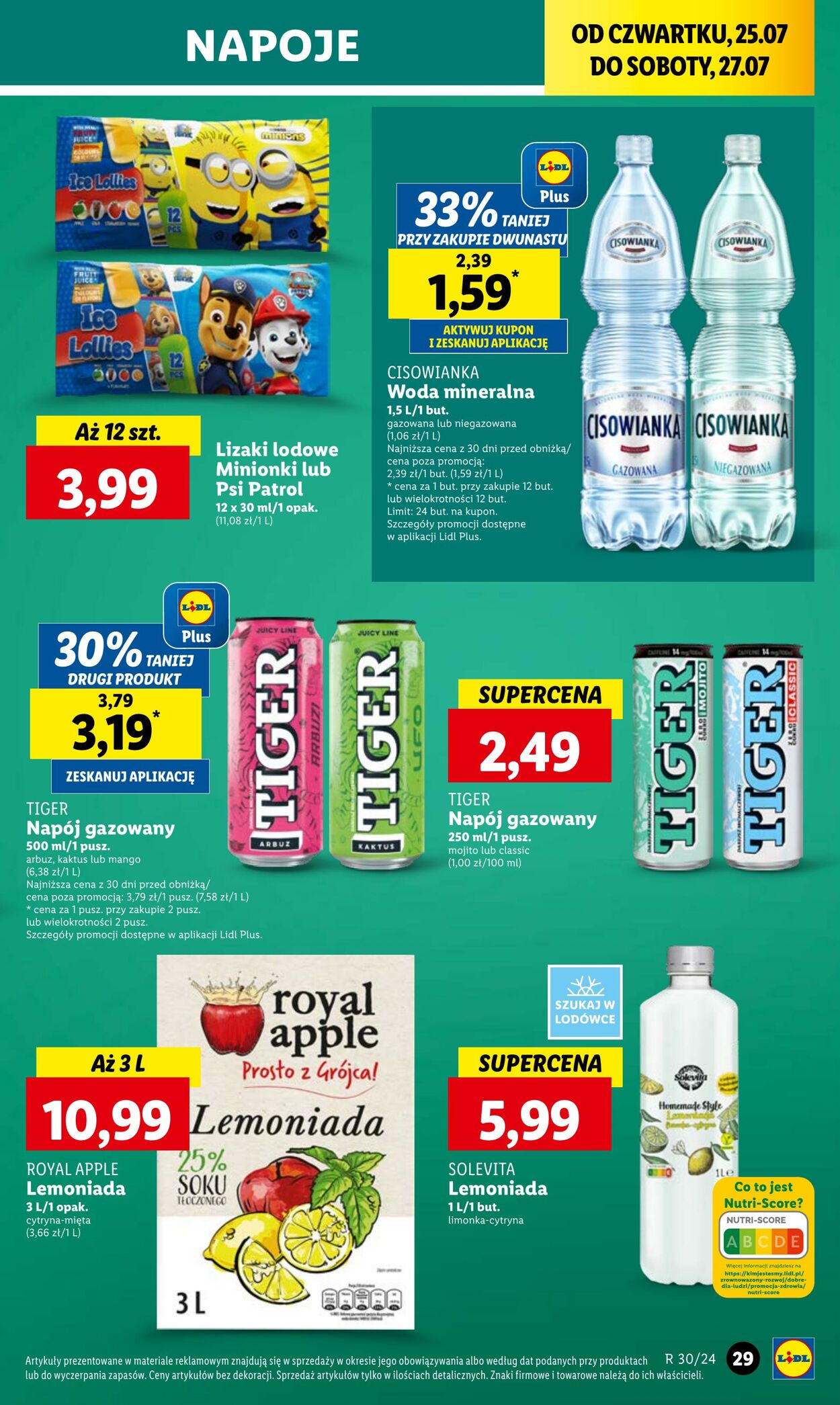 Gazetka Lidl 25.07.2024 - 27.07.2024