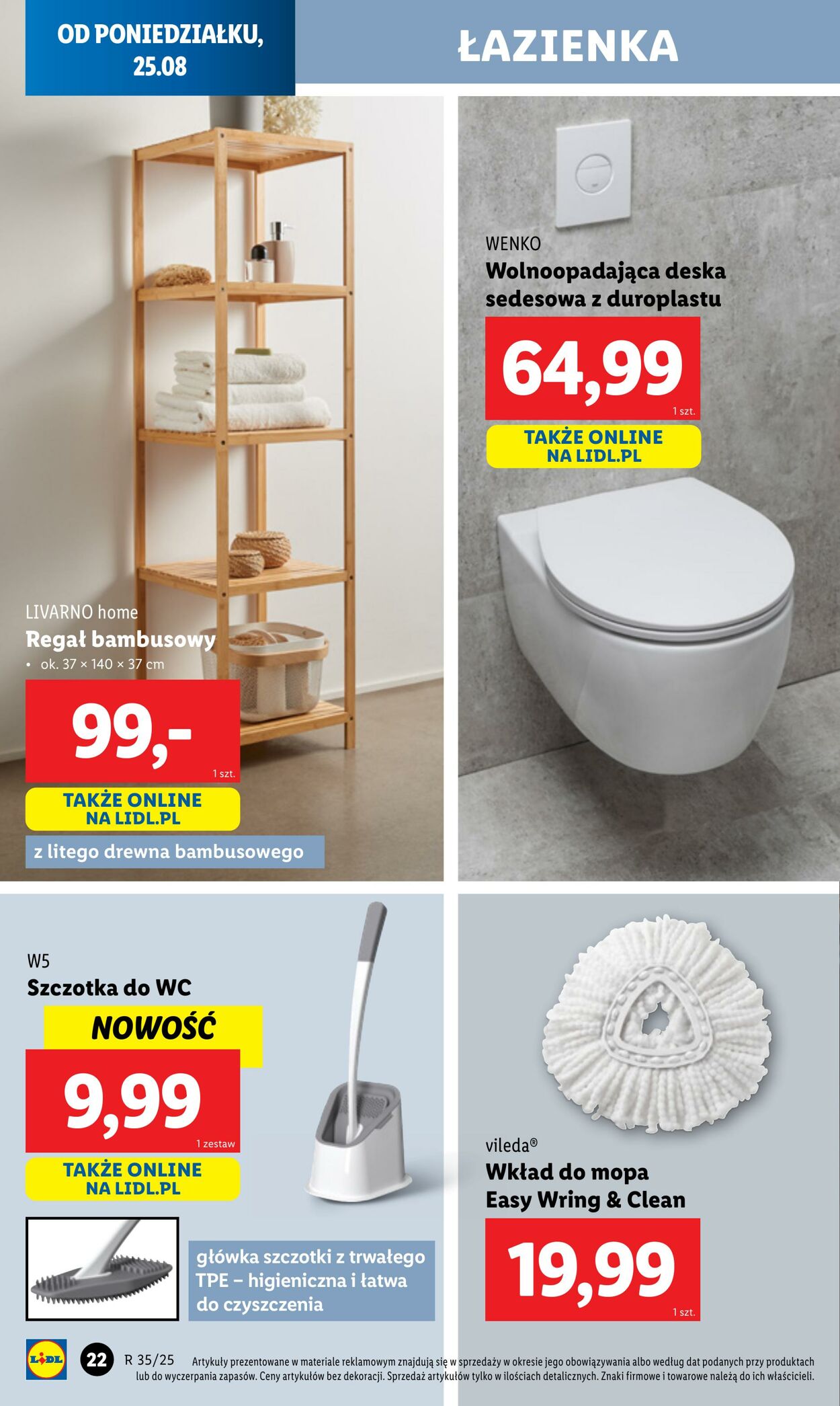 Gazetka Lidl 25.08.2025 - 30.08.2025
