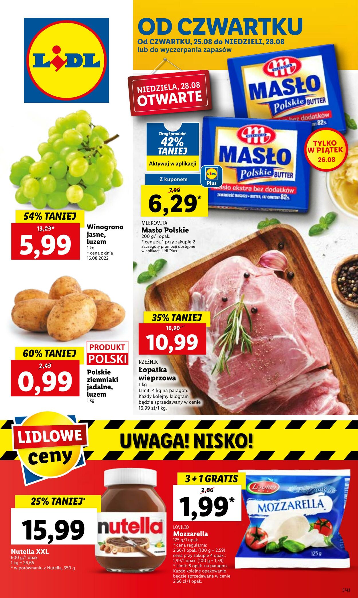 Gazetka Lidl 25.08.2022 - 28.08.2022