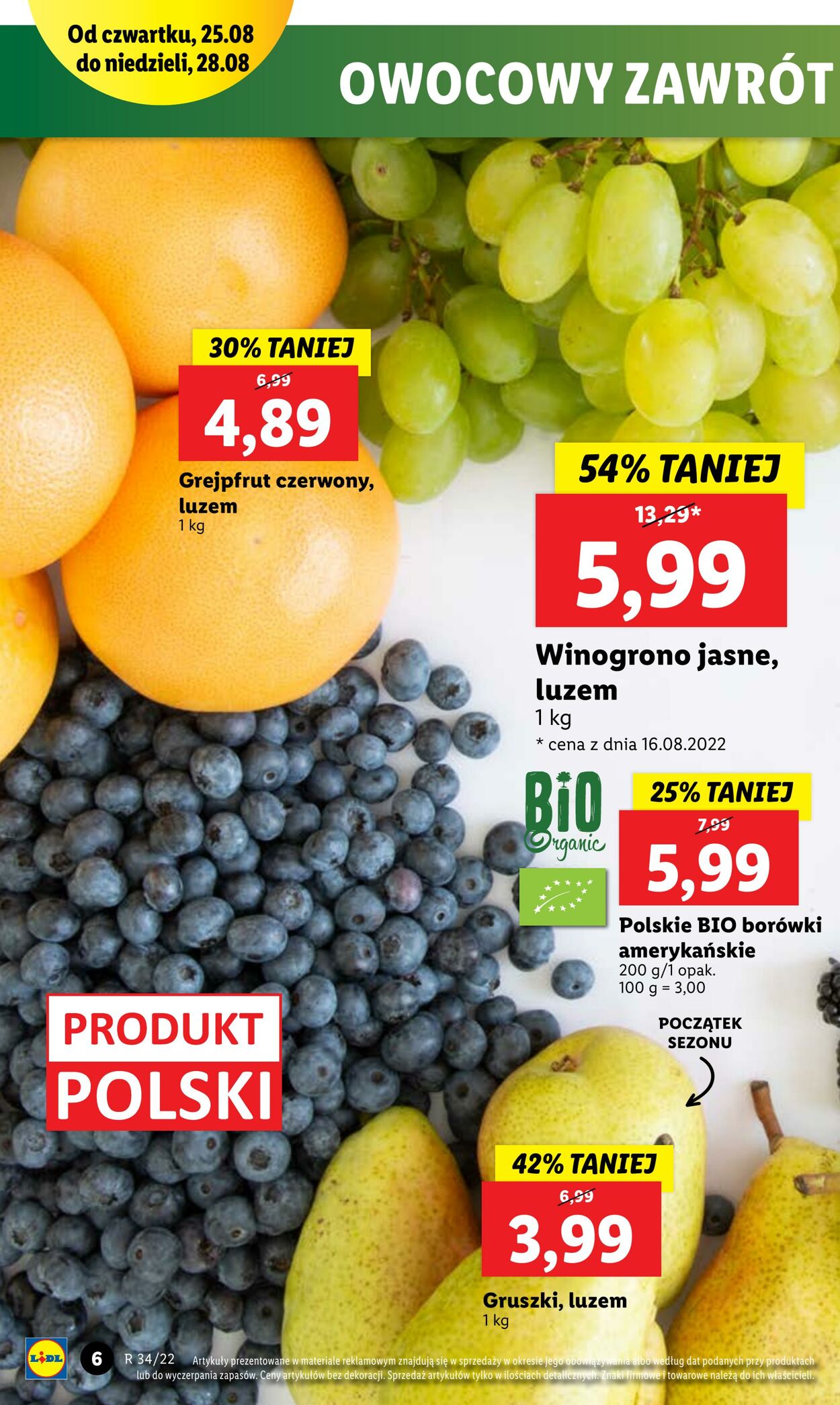 Gazetka Lidl 25.08.2022 - 28.08.2022