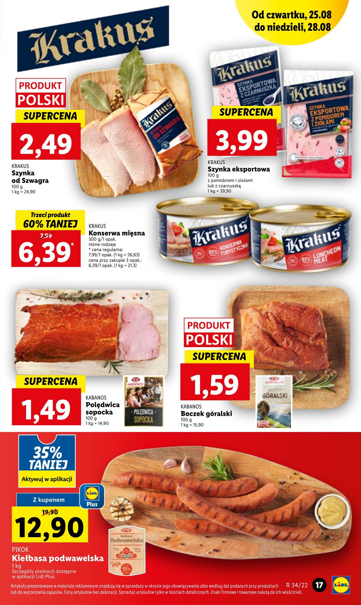 Gazetka Lidl 25.08.2022 - 28.08.2022