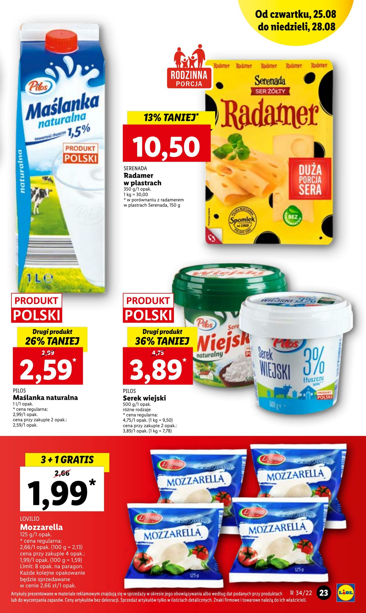 Gazetka Lidl 25.08.2022 - 28.08.2022