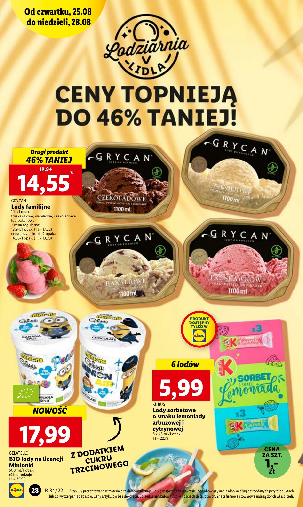 Gazetka Lidl 25.08.2022 - 28.08.2022