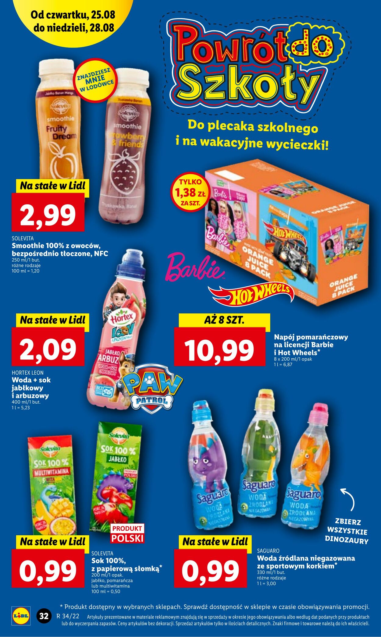 Gazetka Lidl 25.08.2022 - 28.08.2022