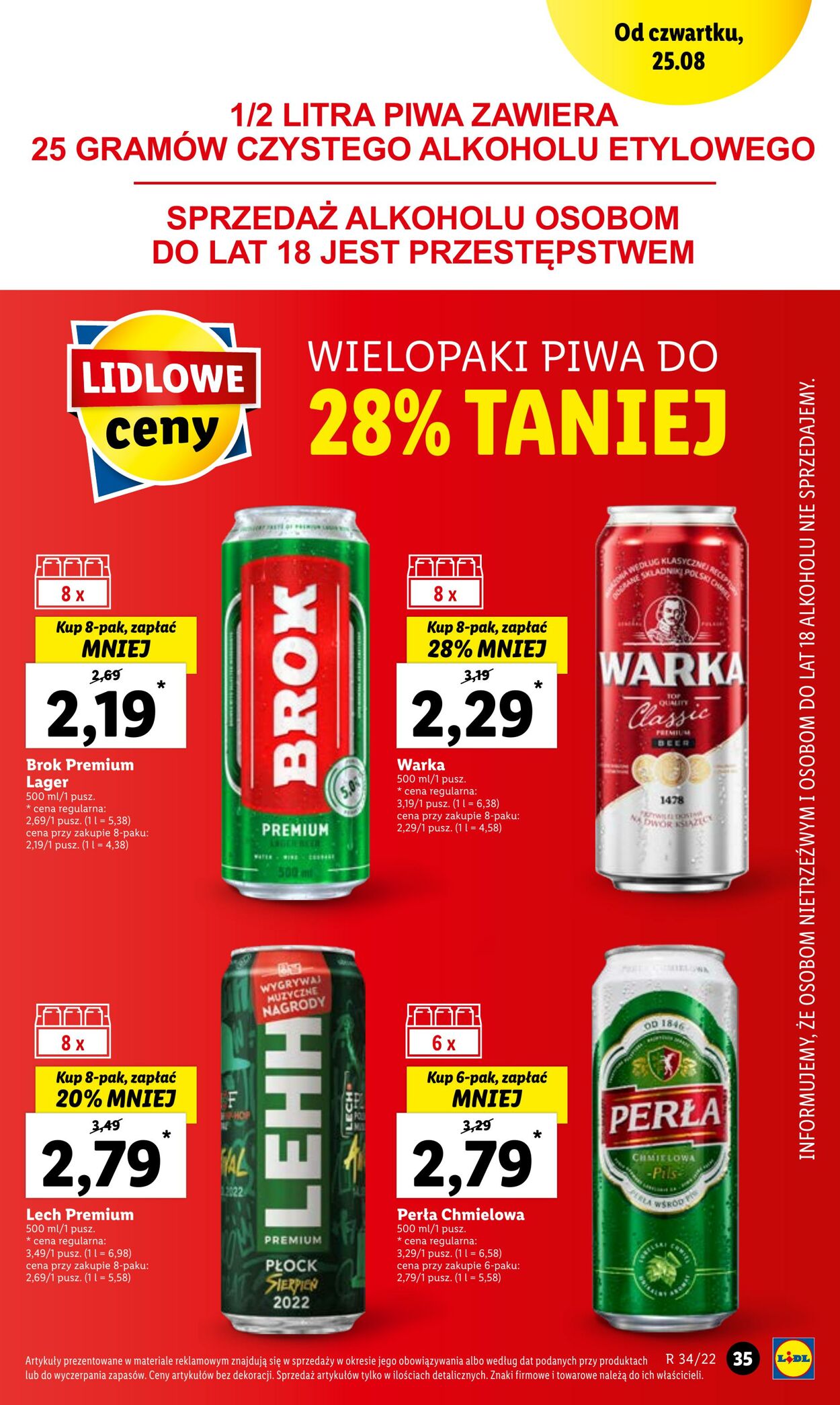 Gazetka Lidl 25.08.2022 - 28.08.2022