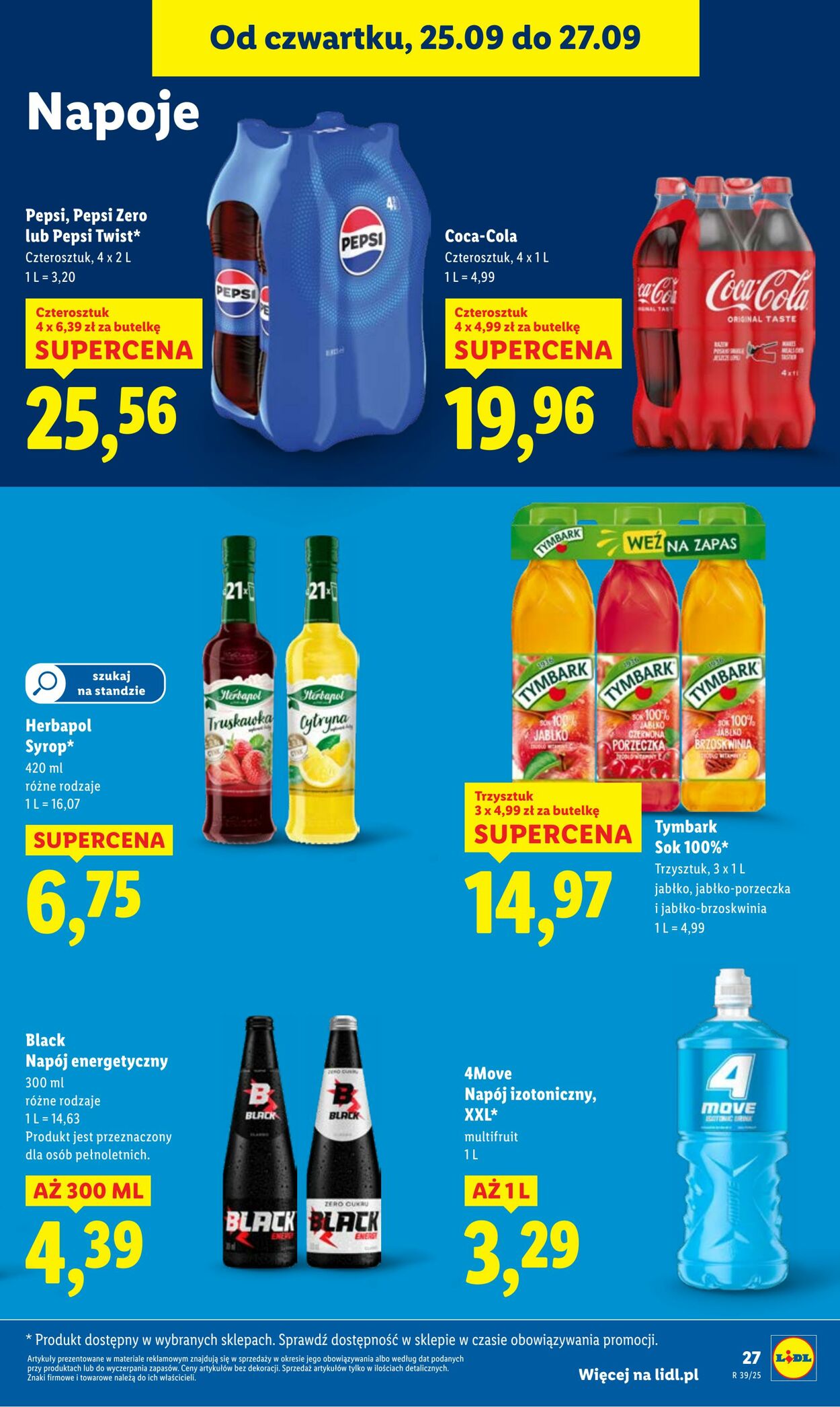 Gazetka Lidl 25.09.2025 - 27.09.2025
