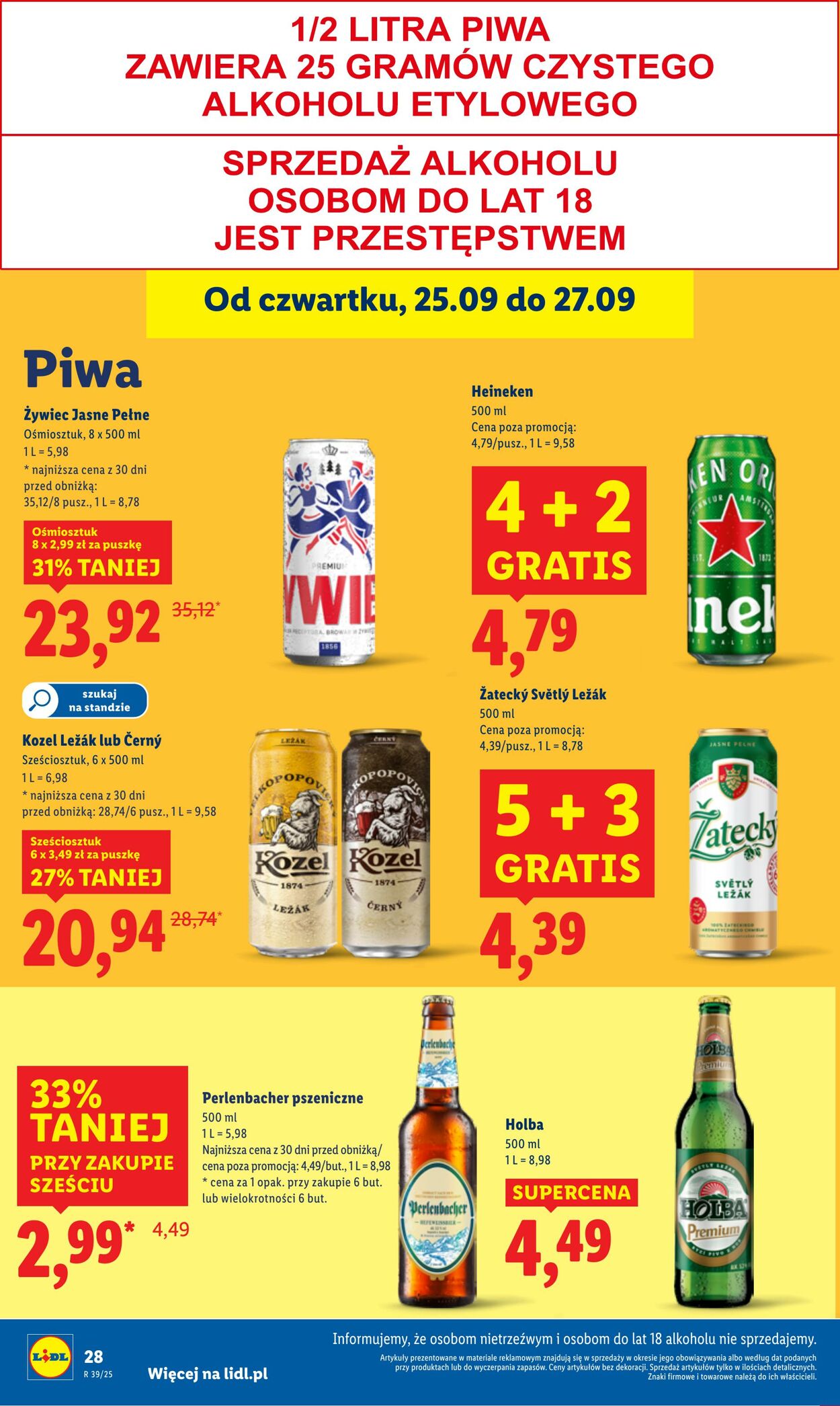 Gazetka Lidl 25.09.2025 - 27.09.2025
