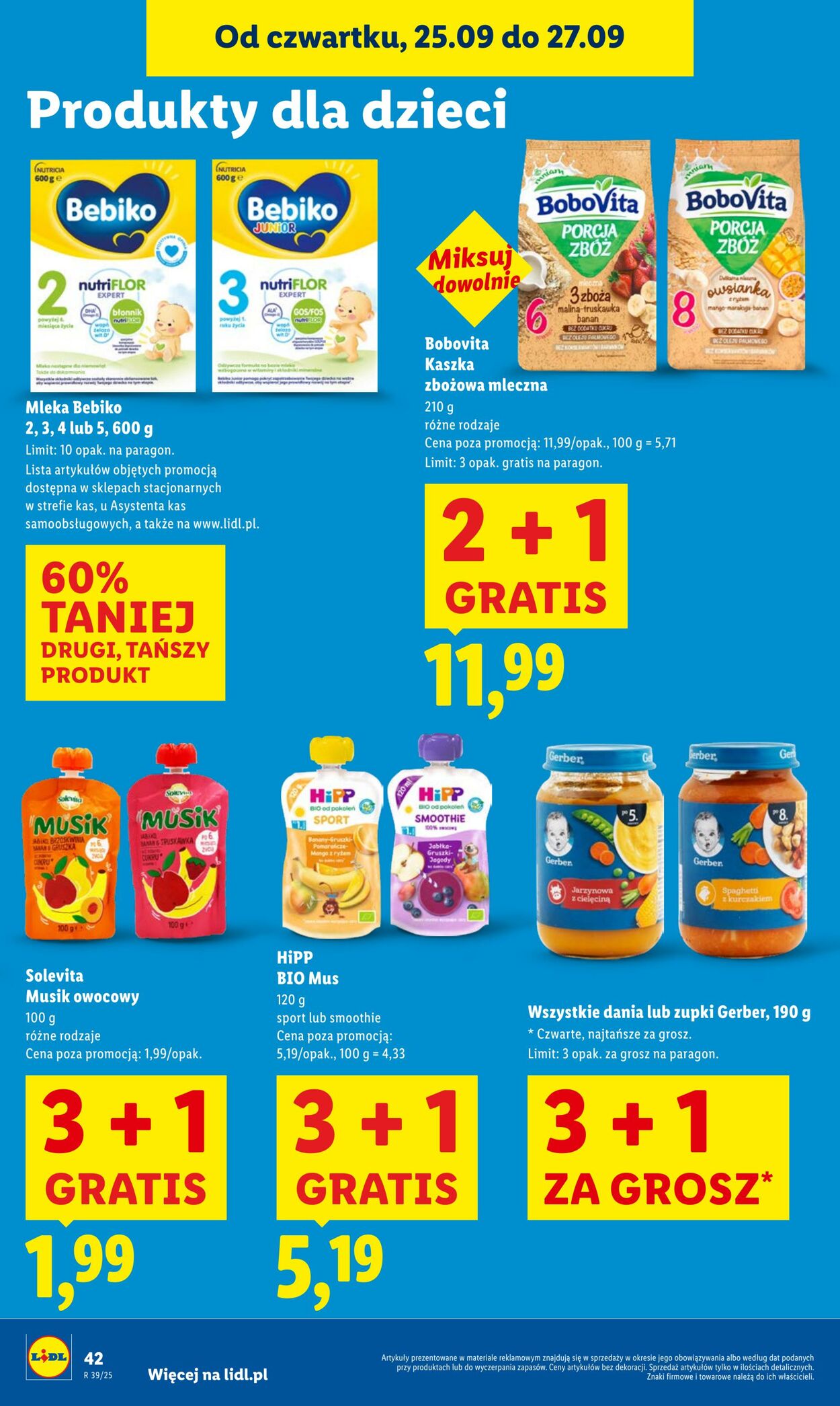 Gazetka Lidl 25.09.2025 - 27.09.2025