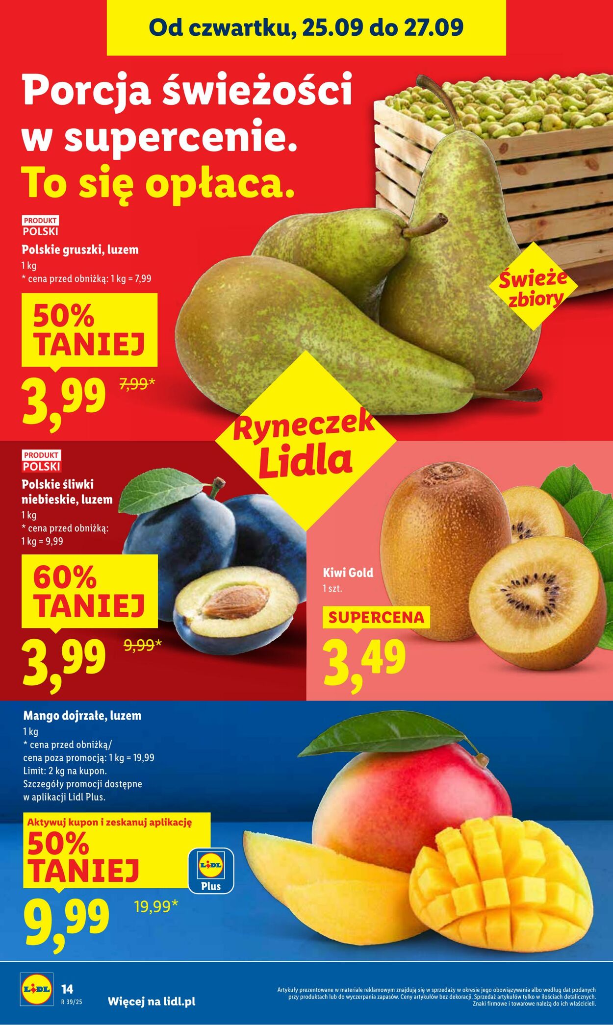 Gazetka Lidl 25.09.2025 - 27.09.2025