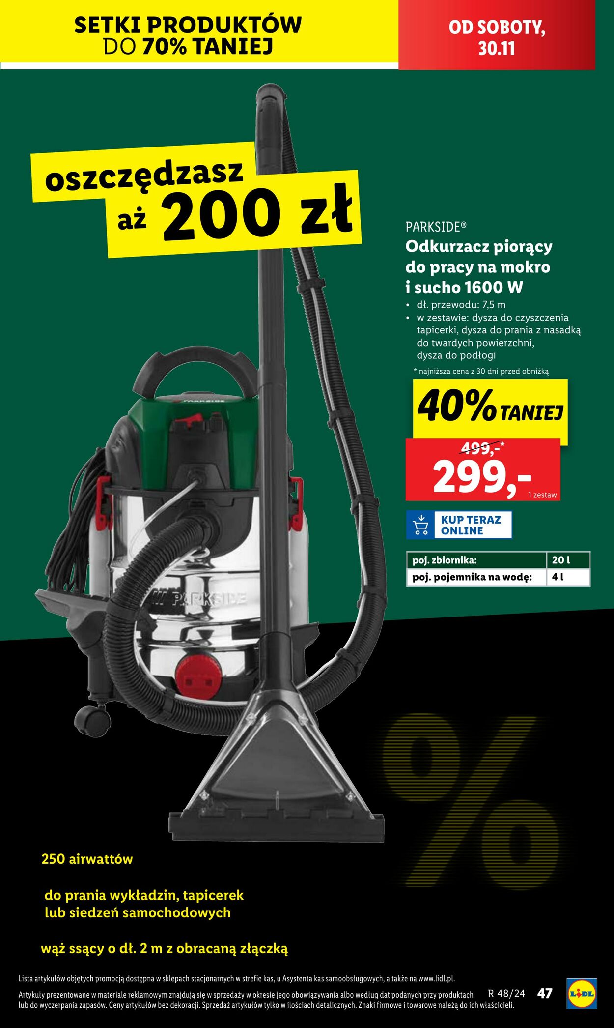 Gazetka Lidl 25.11.2024 - 30.11.2024