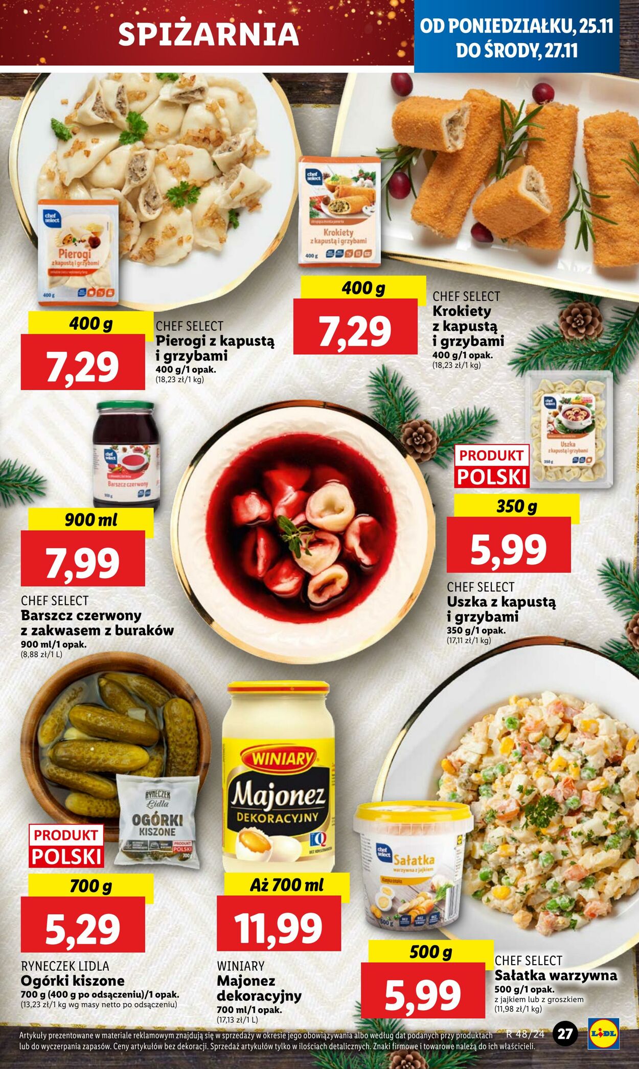 Gazetka Lidl 25.11.2024 - 27.11.2024