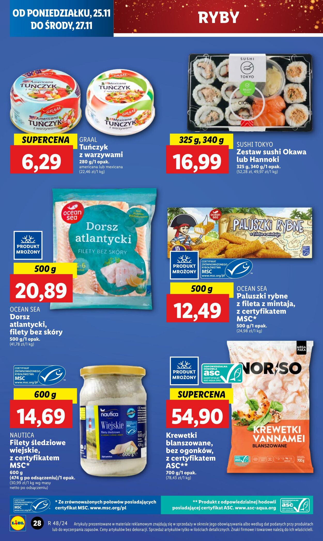 Gazetka Lidl 25.11.2024 - 27.11.2024