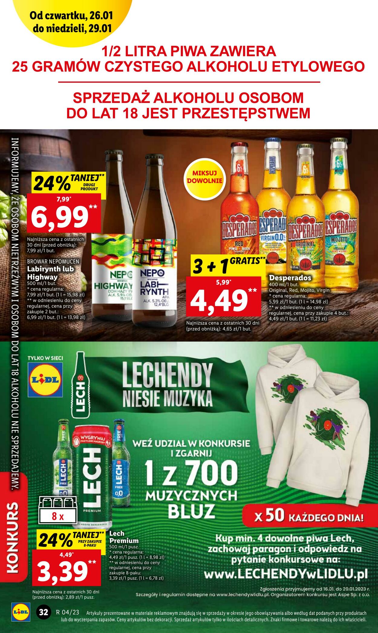 Gazetka Lidl 26.01.2023 - 29.01.2023