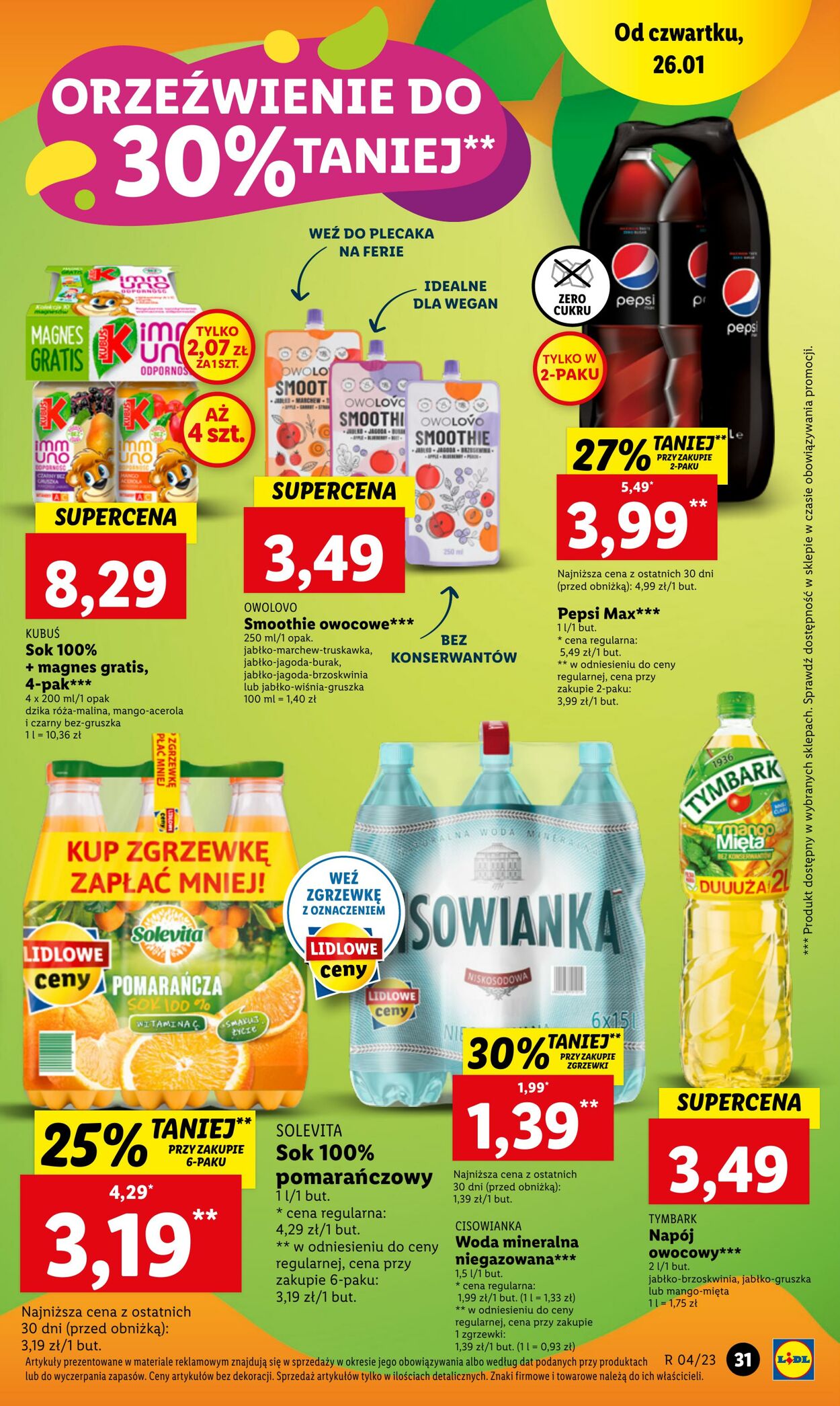 Gazetka Lidl 26.01.2023 - 29.01.2023