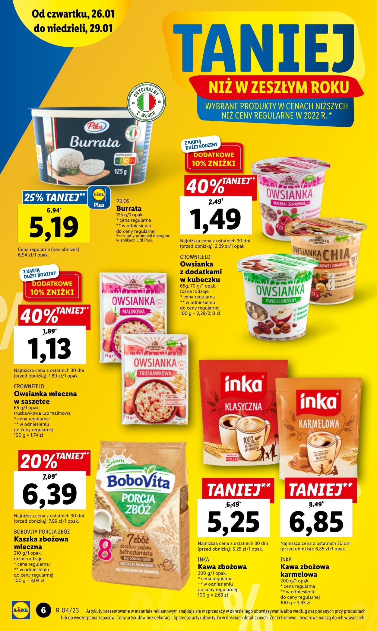 Gazetka Lidl 26.01.2023 - 29.01.2023