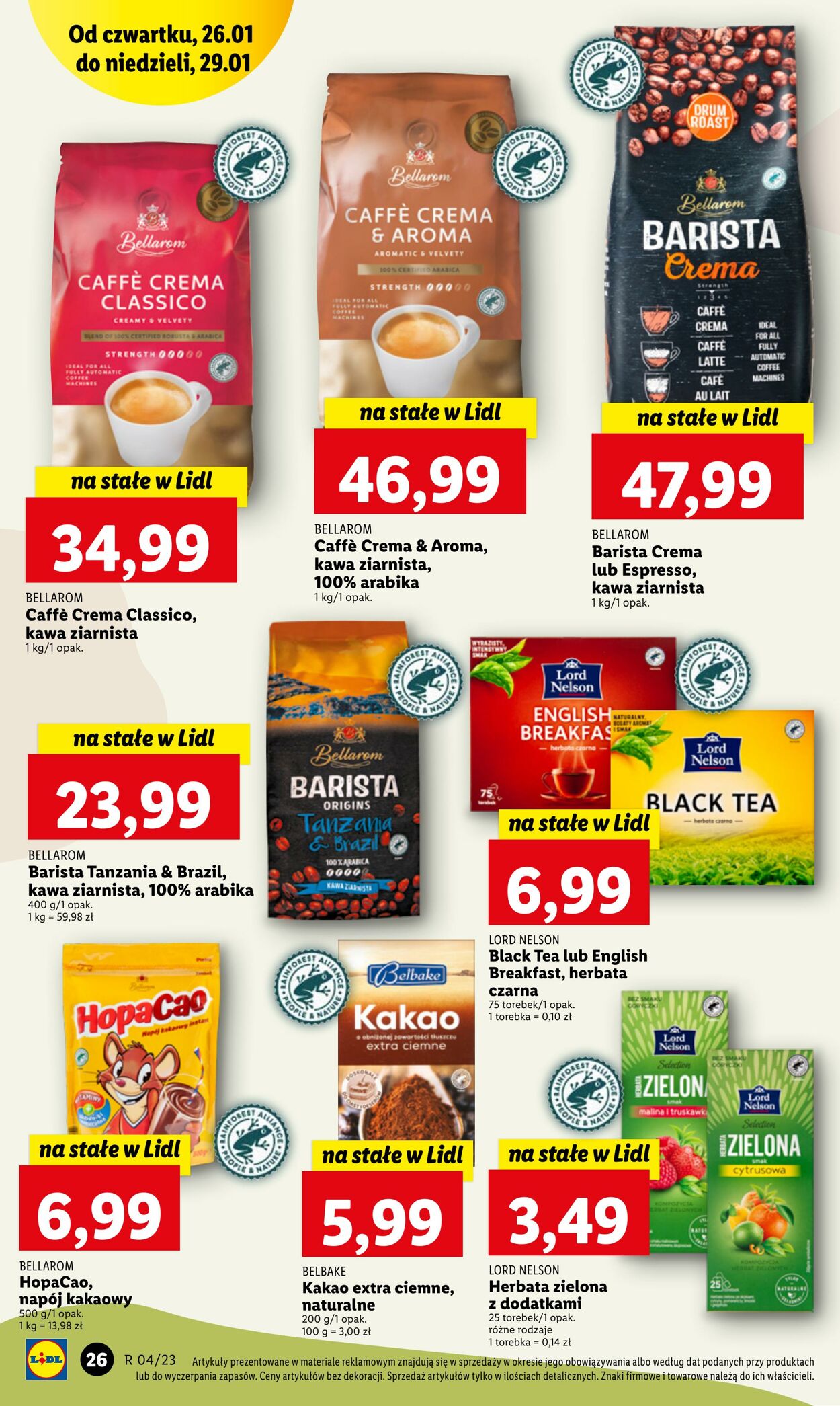 Gazetka Lidl 26.01.2023 - 29.01.2023