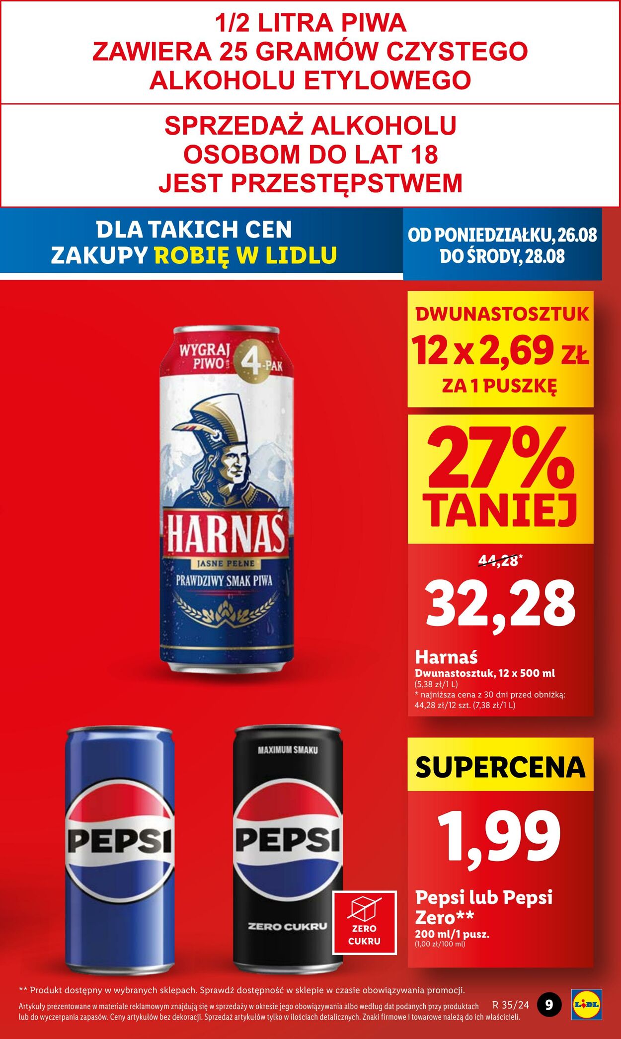 Gazetka Lidl 26.08.2024 - 28.08.2024