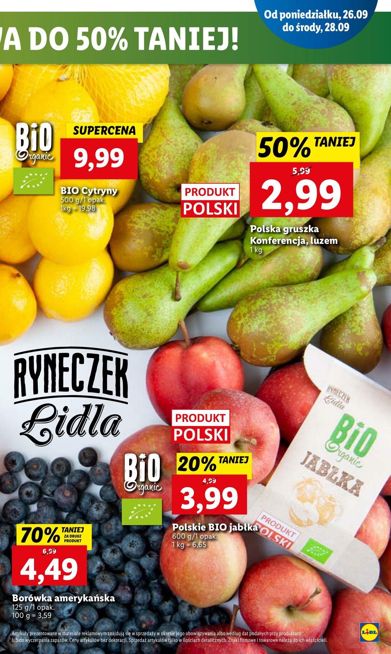 Gazetka Lidl 26.09.2022 - 28.09.2022