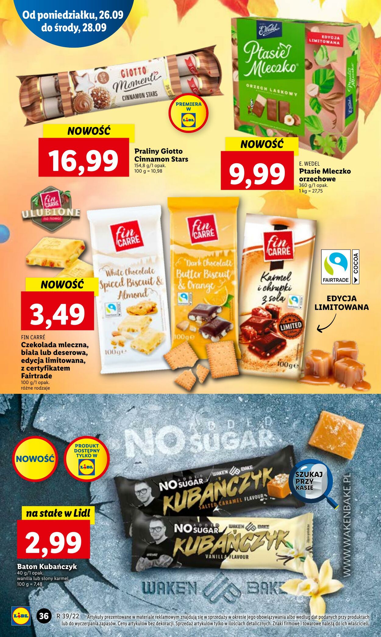 Gazetka Lidl 26.09.2022 - 28.09.2022